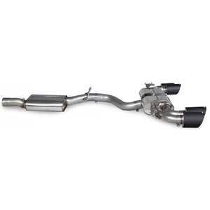 Scorpion Resonated CAT/GPF Back System & Electronic Valves - Audi S3 - Ascari