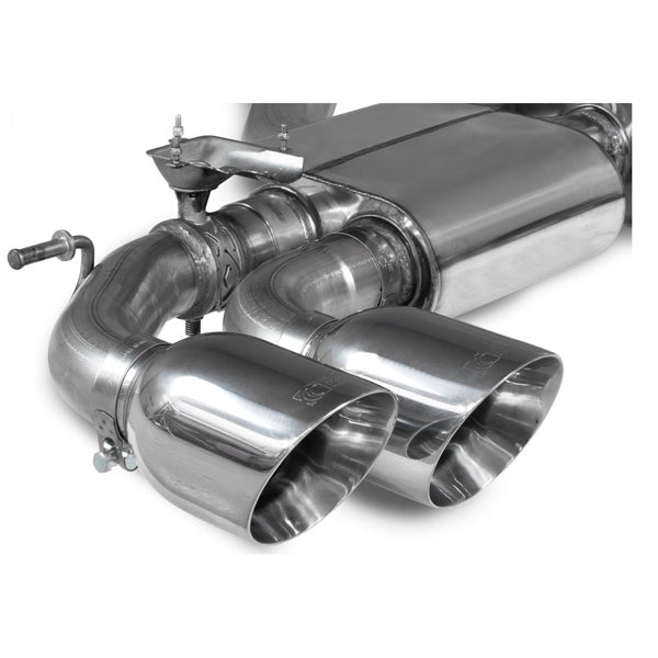 Scorpion Resonated CAT/GPF Back System & Electronic Valves - Audi S3 - Daytona