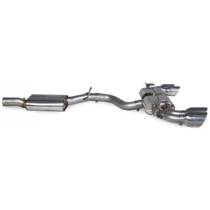Scorpion Resonated CAT/GPF Back System & Electronic Valves - Audi S3 - Daytona