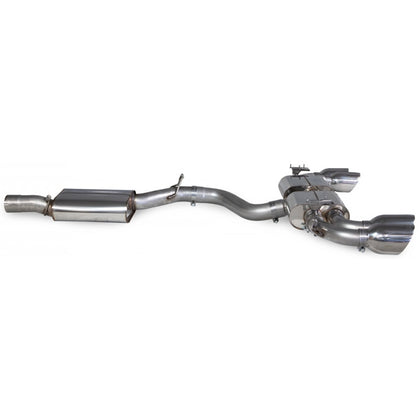 Scorpion Resonated CAT/GPF Back System & Electronic Valves - Audi S3 - Daytona