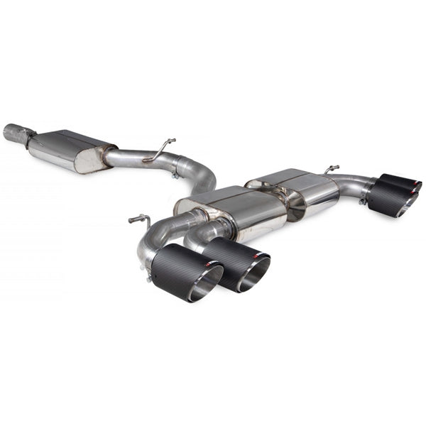 Scorpion Resonated CAT/GPF Back System - Audi S3 - Ascari