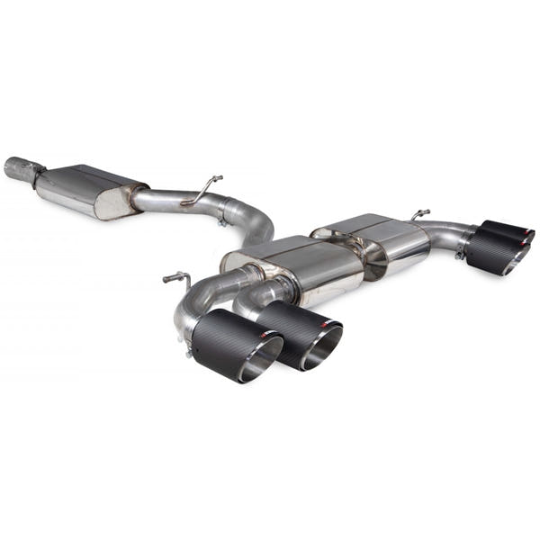 Scorpion Resonated CAT/GPF Back System - Audi S3 - Ascari