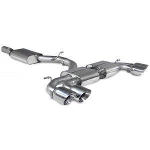 Scorpion Resonated CAT/GPF Back System - Audi S3 - Daytona