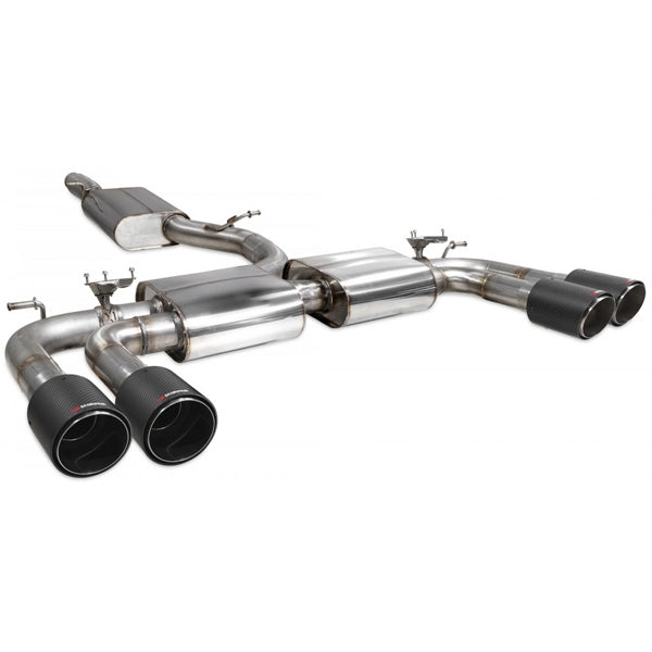 Scorpion Resonated CAT/GPF-Back System & Electronic Valves - Audi S3 - Ascari