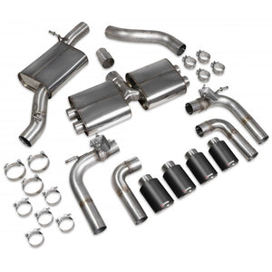Scorpion Resonated CAT/GPF-Back System & Electronic Valves - Audi S3 - Ascari