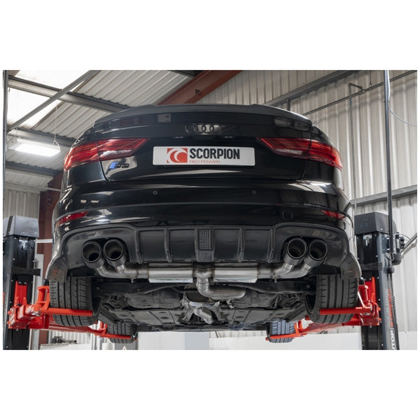 Scorpion Resonated CAT/GPF-Back System & Electronic Valves - Audi S3 - Ascari
