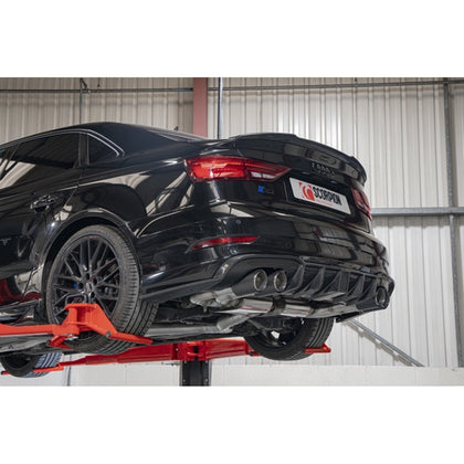 Scorpion Resonated CAT/GPF-Back System & Electronic Valves - Audi S3 - Ascari