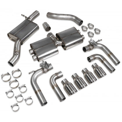 Scorpion Resonated CAT/GPF-Back System & Electronic Valves - Audi S3 - Daytona