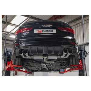 Scorpion Resonated CAT/GPF-Back System & Electronic Valves - Audi S3 - Daytona