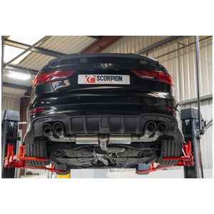 Scorpion Resonated CAT/GPF-Back System Without Valves - Audi S3 - Ascari