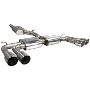 Scorpion Resonated CAT/GPF-Back System Without Valves - Audi S3 - Daytona