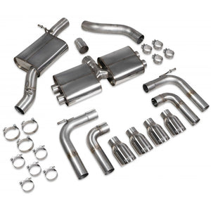 Scorpion Resonated CAT/GPF-Back System Without Valves - Audi S3 - Daytona