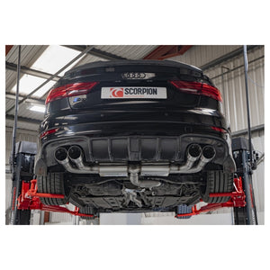 Scorpion Resonated CAT/GPF-Back System Without Valves - Audi S3 - Daytona