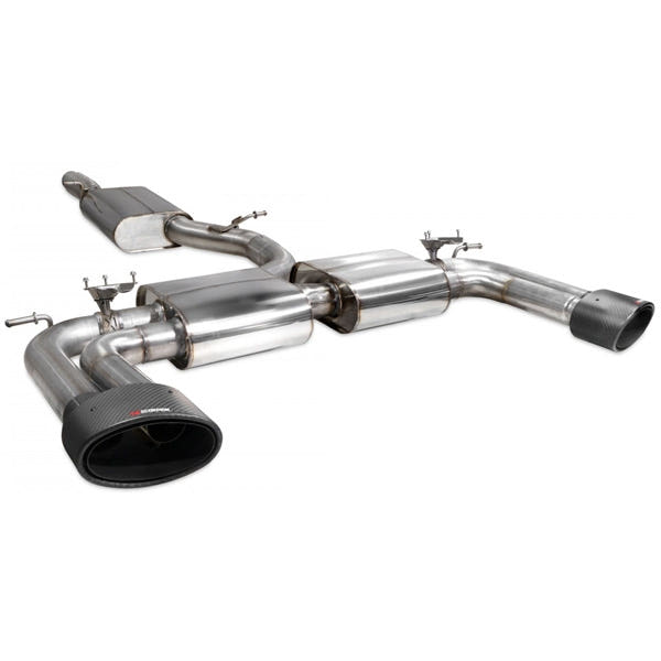Scorpion Resonated CAT/GPF-Back System & Electronic Valves - Audi S3 - Ascari EVO