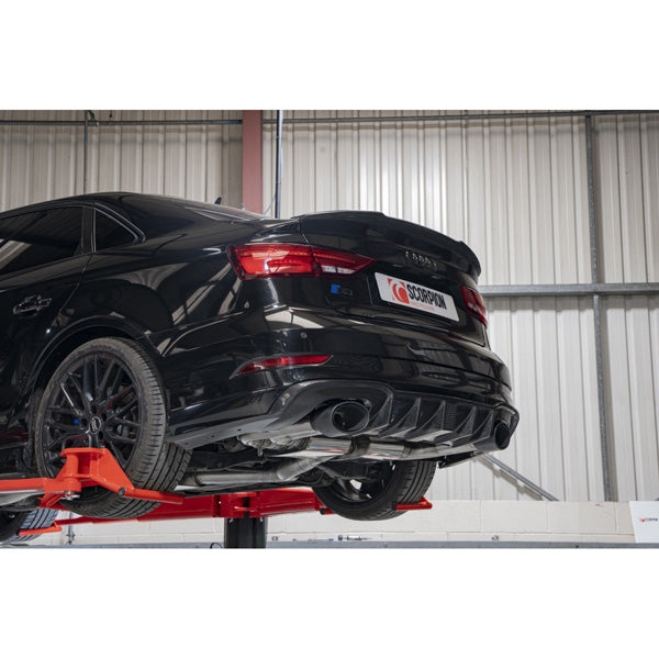 Scorpion Resonated CAT/GPF-Back System & Electronic Valves - Audi S3 - Ascari EVO