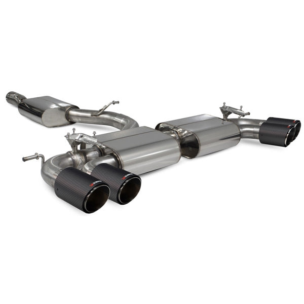 Scorpion Resonated CAT/GPF-Back System With Valves - Audi S3 - Ascari