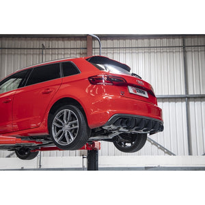 Scorpion Resonated CAT/GPF-Back System With Valves - Audi S3 - Daytona Ceramic