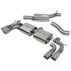Scorpion Resonated CAT/GPF-Back System & Electronic Valves - Audi S3 - Daytona