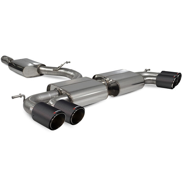Scorpion Resonated CAT/GPF-Back System Without Valves - Audi S3 - Ascari