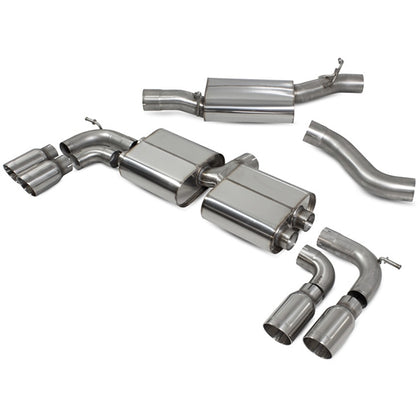 Scorpion Resonated CAT/GPF-Back System Without Valves - Audi S3 - Daytona