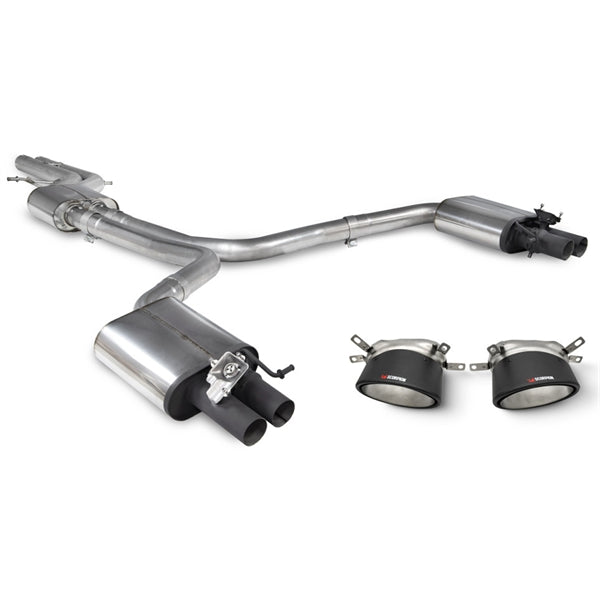 Scorpion Resonated Half System With Trims Audi RS7 C7 - Ascari RS – produktbillede 1
