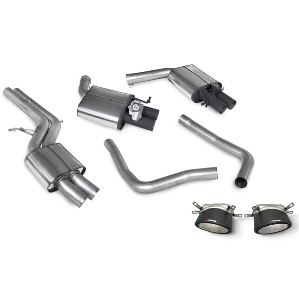 Scorpion Resonated Half System With Trims Audi RS7 C7 - Ascari RS – produktbillede 2