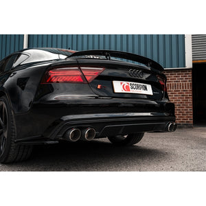 Scorpion Resonated Half System With Electronic Valves Audi S6/S7 C7 - Ascari – produktbillede 6