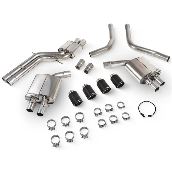 Scorpion Resonated Half System With Electronic Valves Audi S6/S7 C7 - Ascari – produktbillede 2