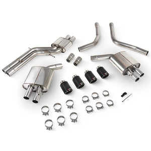 Scorpion Resonated Half System With No Valves Audi S6/S7 C7 - Ascari – produktbillede 2