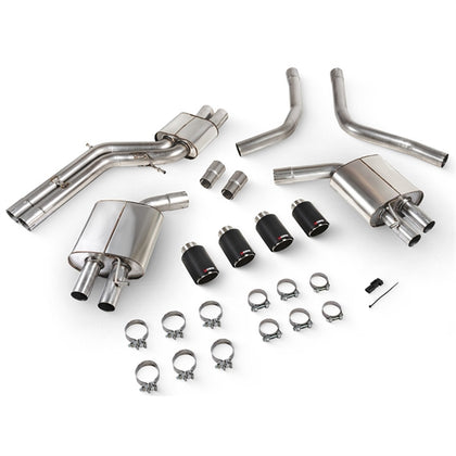 Scorpion Resonated Half System With No Valves Audi S6/S7 C7 - Ascari – produktbillede 2