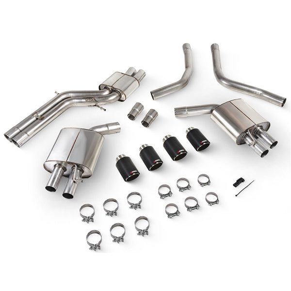 Scorpion Resonated Half System With No Valves Audi S6/S7 C7 - Ascari – produktbillede 2