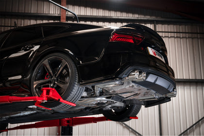 Scorpion half system udstødning til Audi S6/S7 C7 – resoneret, Daytona, set fra siden