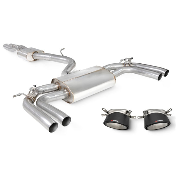 Scorpion Resonated GPF-Back System With Valves Audi RS3 8Y Sportback - Ascari RS – produktbillede 1