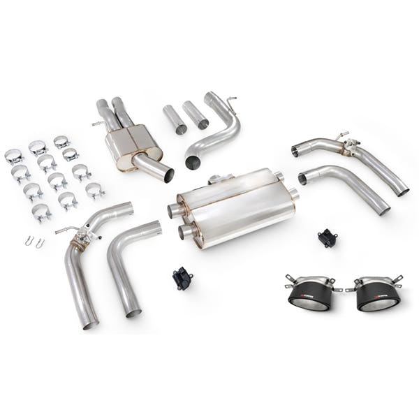 Scorpion Resonated GPF-Back System With Valves Audi RS3 8Y Sportback - Ascari RS – produktbillede 2