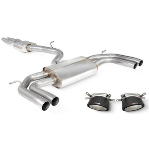 Scorpion Resonated GPF-Back System Non Valved Audi RS3 8Y Sportback - Ascari RS – produktbillede 1