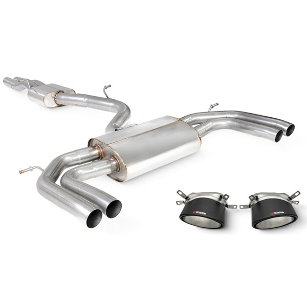 Scorpion Resonated GPF-Back System Non Valved Audi RS3 8Y Sportback - Ascari RS – produktbillede 1