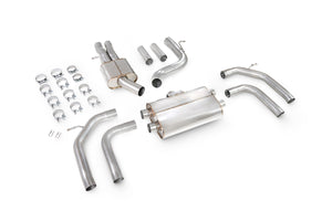 Scorpion GPF-back udstødning til Audi RS3 8Y Sportback – resoneret, OE Fitment, kit_top