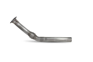 Scorpion de-cat downpipe til Audi TT Mk1 180, set fra siden