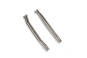 Scorpion de-cat downpipe til Audi RS3, set ovenfra