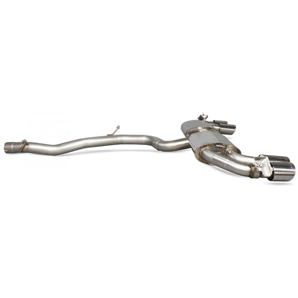 Scorpion Non-Resonated Cat-Back System (With Valves) Audi TT S Mk3 Non GPF Model Only (Coupe Models Only) - EVO – produktbillede 3