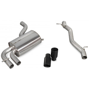 Scorpion Non-Resonated CAT-Back System - Audi S3 - Daytona (Twin) Ceramic