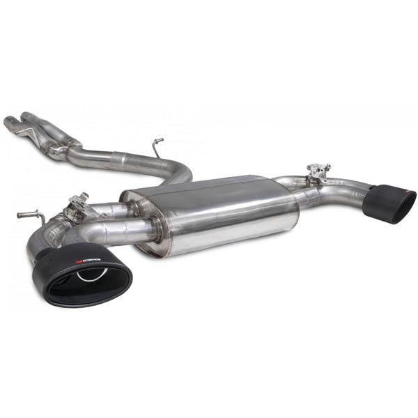 Scorpion Non-Res CAT/GPF-Back System With Valves - Audi RS3 - Ascari EVO