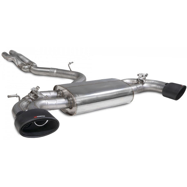Scorpion Non-Res CAT/GPF-Back System With Valves - Audi RS3 - Ascari EVO