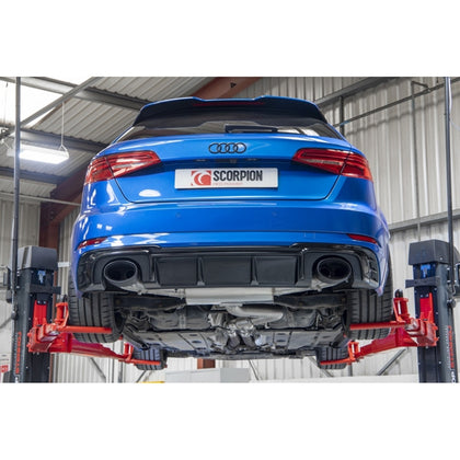Scorpion Non-Res CAT/GPF-Back System With Valves - Audi RS3 - Ascari EVO