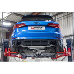 Scorpion Non-Res CAT/GPF-Back System Without Valves - Audi RS3 - Ascari EVO