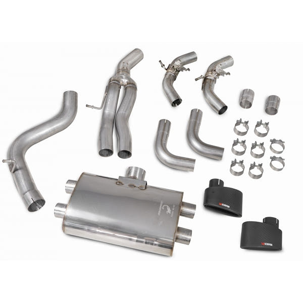 Scorpion Non-Res GPF-Back System With Valves - Audi TT - Ascari EVO