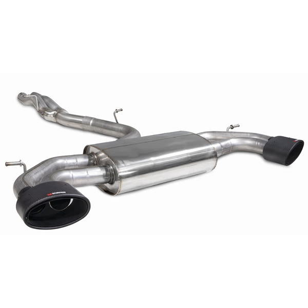 Scorpion Non-Resonated Cat/GPF-Back System Without Valves Audi RS3 Saloon 8V (GPF And Non-GPF Models) - Ascari EVO – produktbillede 1