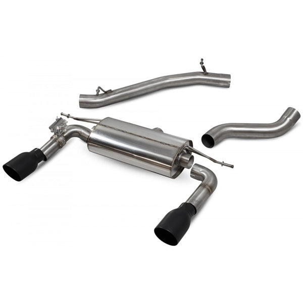 Scorpion Non-Res CAT-Back System With Electronic Valves - Audi TT - Daytona Ceramic