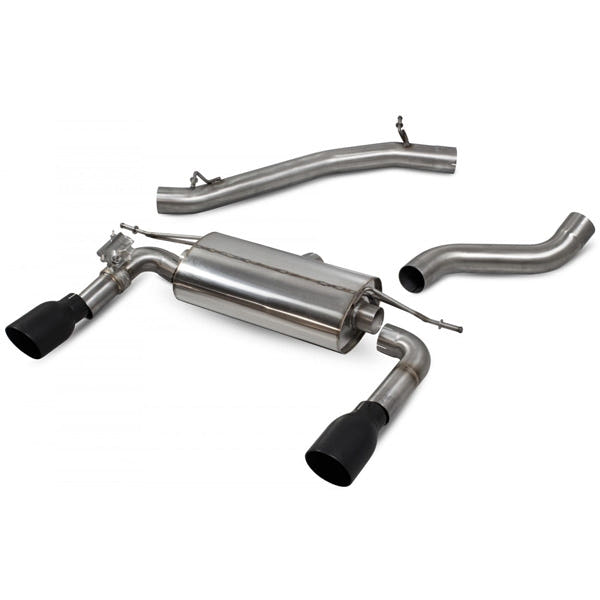 Scorpion Non-Res CAT-Back System With Electronic Valves - Audi TT - Daytona Ceramic
