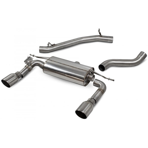 Scorpion Non-Res CAT-Back System With Electronic Valves - Audi TT - Daytona